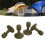 4Pcs Lightning Proof Cap Camping Tent Poles Awning 12