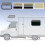 RV Window L800 H500mm with Screen Sunshade Double 12