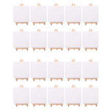 10-delige set kunstenaars mini canvas schilder- en tekenset cadeau