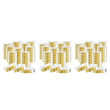 500 Pcs VIP Wristbands Party Wrist Bands Colored Waterproof Armband