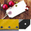 Kit de 100 œillets 1/4 pouce avec kit d'outils d'installation 3 pièces, 2 couleurs 4