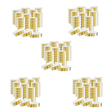 500 Pcs VIP Wristbands Party Wrist Bands Colored Waterproof Armband