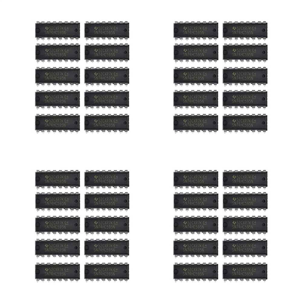 10Pcs Ic 74Hc595 74Hc595n Sn74hc595n Dip-16 Logic-Shift Register 4713231922930