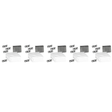 Magnetische naamlabelset, magnetische badgehouders met 3 sterke magneten