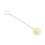 100 τεμάχια πινέλο βαφής με μπάλες μαλλιού και μεταλλική λαβή 5