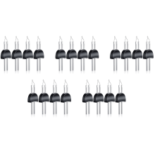 Pontas para queimador de linha, zapper de linha, linha derretida para acabamento de contas, 4 peças