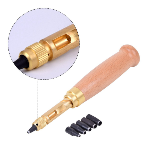 6 μεγέθη μύτης 1,5,2,2,5,3,3,5mm,4mm τρυπάνι οπών βίδας/εργαλείο αυτόματου δέρματος 2