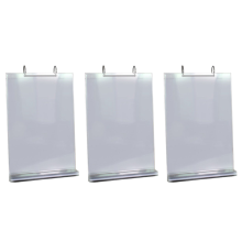 A4 Multi-Page Flip Display Card Label Display Stand Detachable Label