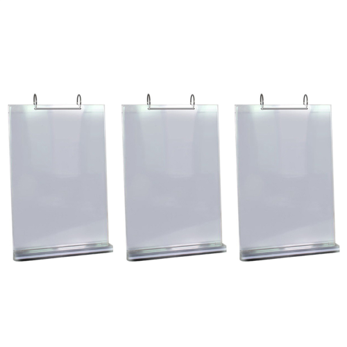 A4 Multi-Page Flip Display Card Label Display Stand Detachable Label