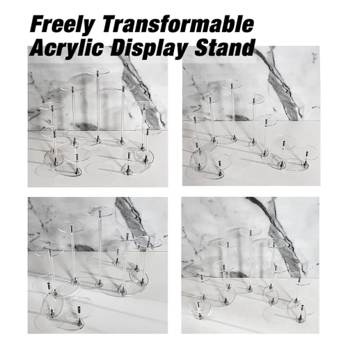 9 Tier Transformable Acrylic Display Stand 1