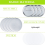 Blank Making Supplies 58mm Metal Button Badge Making Kits 3