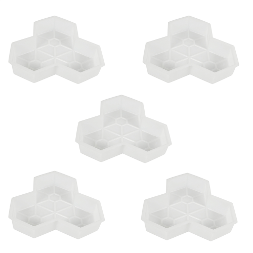 1 buc Maple Leaf beton manual plastic piatră pavaj matrițe