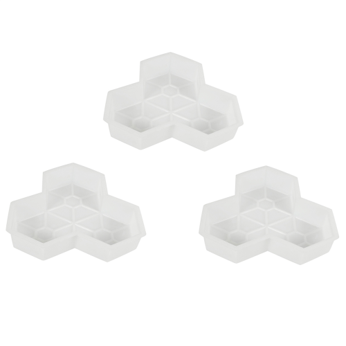1 buc Maple Leaf beton manual plastic piatră pavaj matrițe