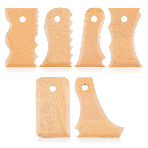 7 Pieces Pottery Trimming Tools Pottery Clay Foot Shaper Tools 1