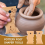 7 Pieces Pottery Trimming Tools Pottery Clay Foot Shaper Tools 7