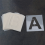 Bogstavstencils til maling på træ til hjemmet 5