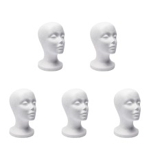 Foam Sunglasses Eyeglass Stand Headset Mannequin Head Display Rack