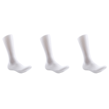 Male Legs Feet Foot Mannequin Sock Display Mold Short Stocking, Male