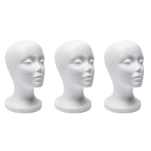 Foam Sunglasses Eyeglass Stand Headset Mannequin Head Display Rack