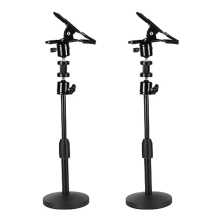 Suporte para bastidor de bordado de metal giratório ajustável