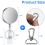 2Pcs Retractable Pull Key Ring ID Badge Lanyard Name Tag Card Clip 4