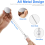 2Pcs Retractable Pull Key Ring ID Badge Lanyard Name Tag Card Clip 3