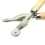 1pc Wood Handle Overneedle Wheel needle Spacing Perforating Tool 4