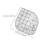 2X riglă de cusut patchwork, șablon de cusut, accesorii de cusut DIY 7
