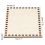 Cesta de madera natural de 7,8 x 5,9 pulgadas, rectangular, de ganchillo. 4