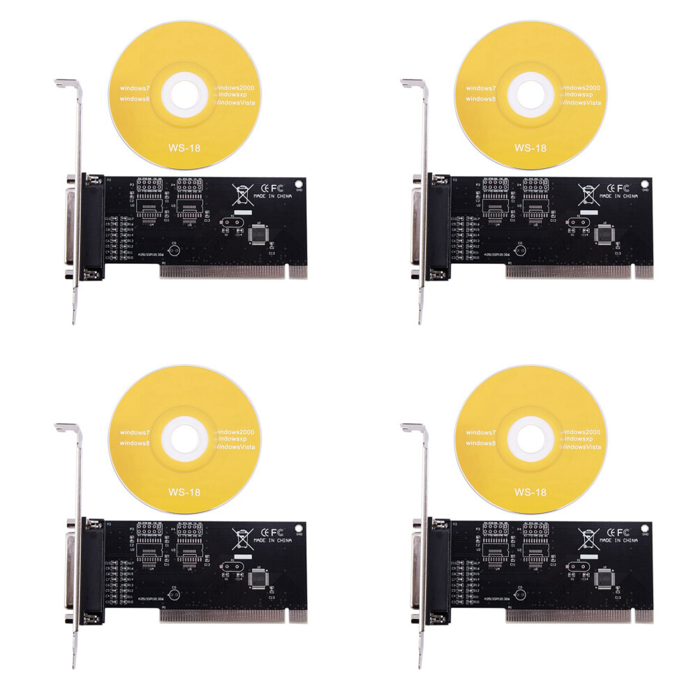 25Pin Parallel Pci To Parallel Db25 Printer Port Controller Card-image-OPC-PJ8PPXK-NEW