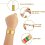 600 PCS Neon Colored Wristbands for Events 2