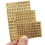 6 Sheets Small 0.18 Inch Alphabet Number Stickers Glitter (4.5mm) 3