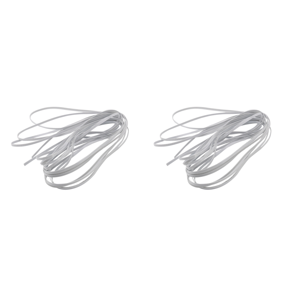 Pu With Steel Core Belt 2Gt Timing Belt Width 6Mm 10M Open Belt White 4712376618319