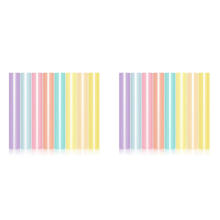 Conjunto de vinil termocolante pastel com transferência térmica boêmia, 8 HTVs pastéis