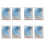 Lot de 72 bandes adhésives doubles pour extensions de perruques 1