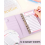 Pasta de orçamento com envelopes com zíper, envelopes de dinheiro para orçamento B 3