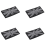Jack UK Flag Badge Patch Stick 10cm x 5cm NY, (Sort/Grå) 1