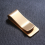 Mode Messing Geld Clip einfache Dollar Bargeld ID Karte Klemme 4