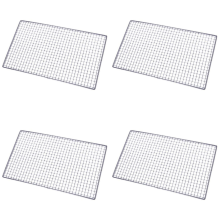 Metallkvadrater med hull, grilling, grillnett, 30 cm x 45 cm