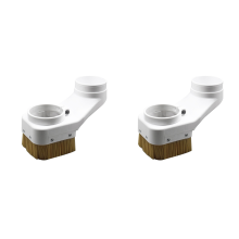Cepillo de husillo para máquina de grabado de 90 mm, aspirador a prueba de polvo