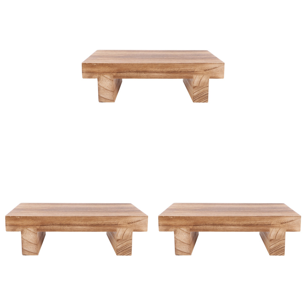 Wooden Step Stool For Adults, Bed Stool For High Beds, Kitchen 4711370844441