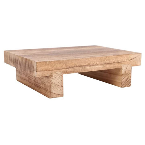 Wooden Step Stool for Adults, Bed Stool for High Beds, Kitchen 1