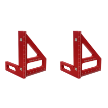 Raportor pătrat pentru prelucrarea lemnului, din aliaj de aluminiu, miter