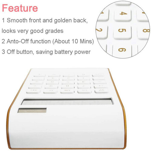 3X Calculator, Slim Elegant Design, Office/Home Electronics 1