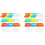 60 Pcs 2 Inch Folder Tabs and 120 Grids Inserts for Hanging File 1