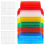 60 Pcs 2 Inch Folder Tabs and 120 Grids Inserts for Hanging File 2