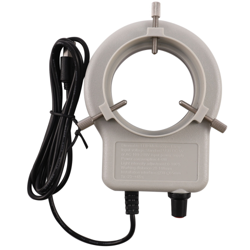 48 LED Industrial Microscope Camera Light Source Ring Lamp Light 2