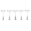 6.5 inch Height Transparent Plastic Sign Card Display Holder 1