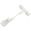 6.5 inch Height Transparent Plastic Sign Card Display Holder 2