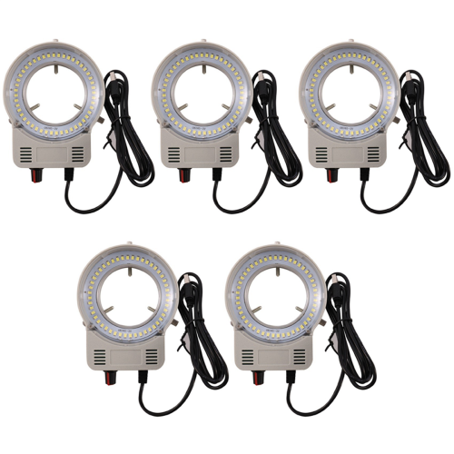 48 LED Industrial Microscope Camera Light Source Ring Lamp Light